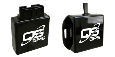 Nadajnik GPS OBD + CAN FD z wtyczką OBD, dwa widoki